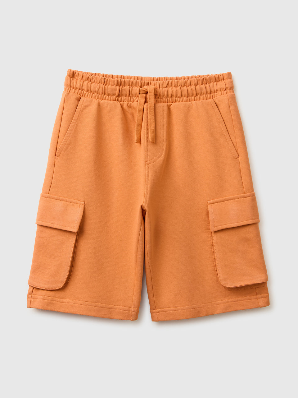 Fleece Bermuda shorts with pockets - ucb_image_FS