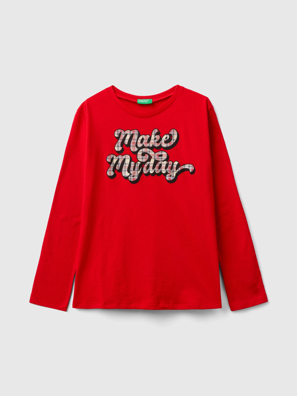T-shirt em algodão quente com estampa glitter - ucb_image_FS