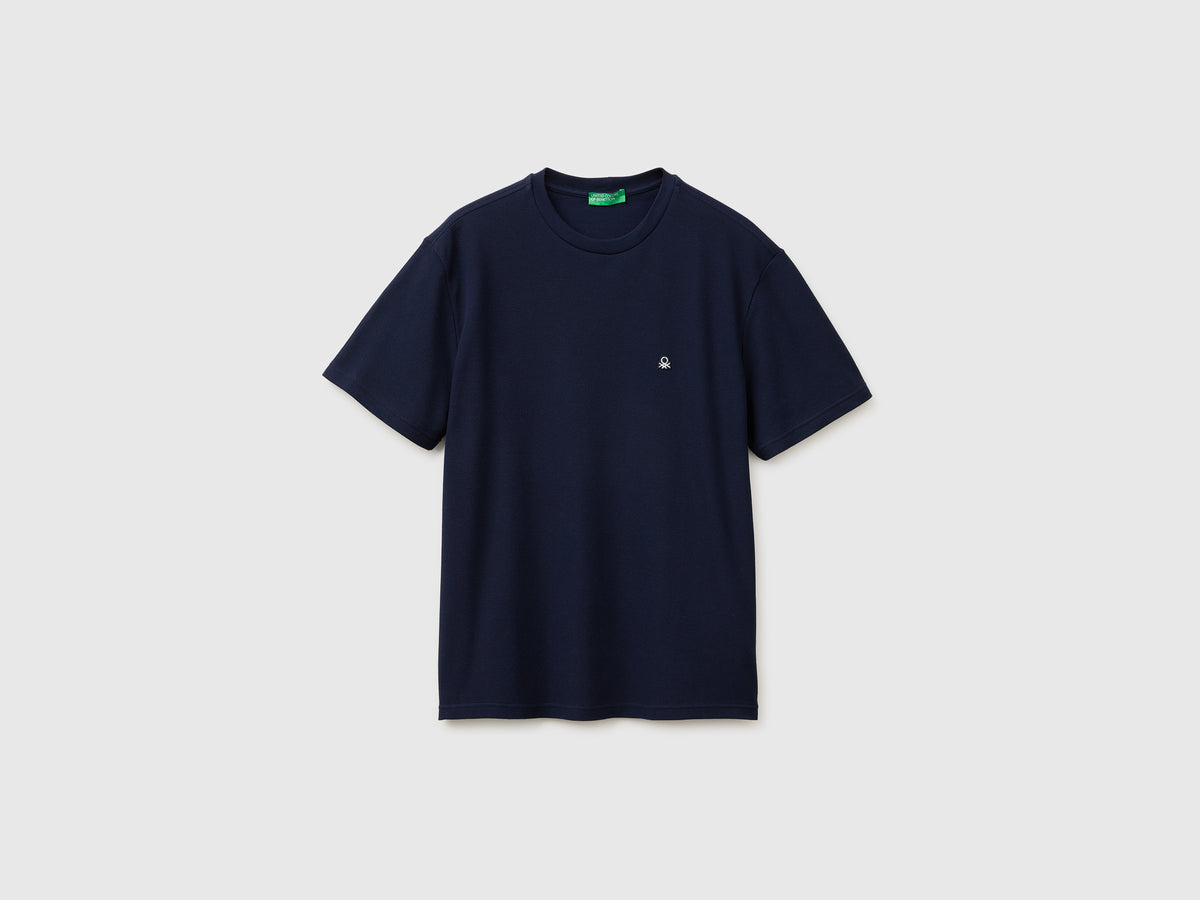 Organic cotton piquet T-shirt - ucb_image_FS