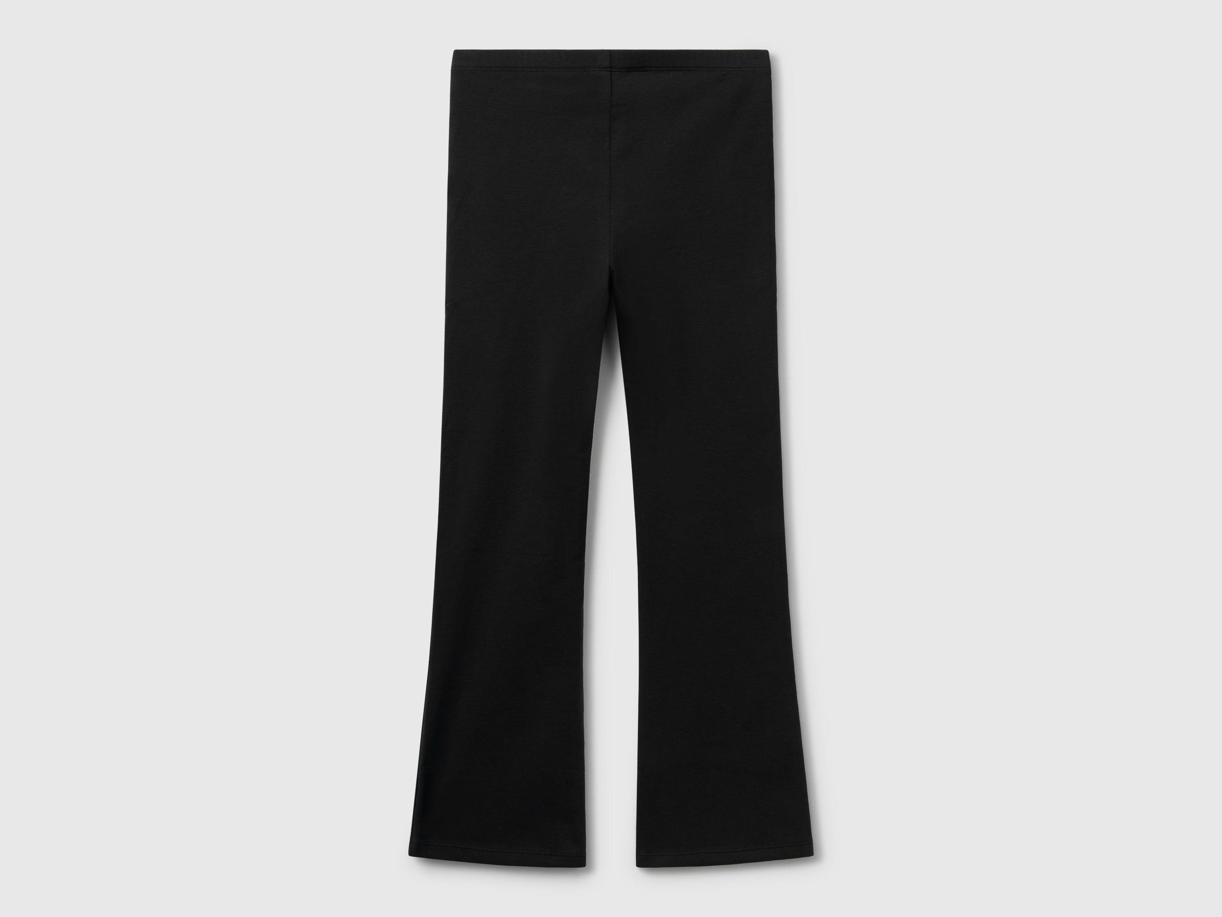 Leggings à boca-de-sino em algodão stretch - ucb_image_BS