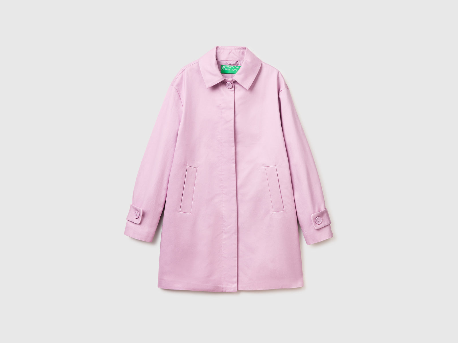 Midi duster coat with collar - ucb_image_FS
