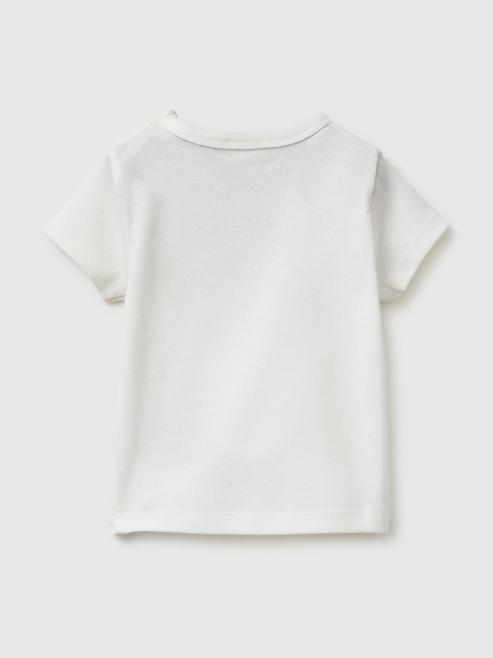 T-shirt com estampa logótipo em algodão orgânico - ucb_image_BS