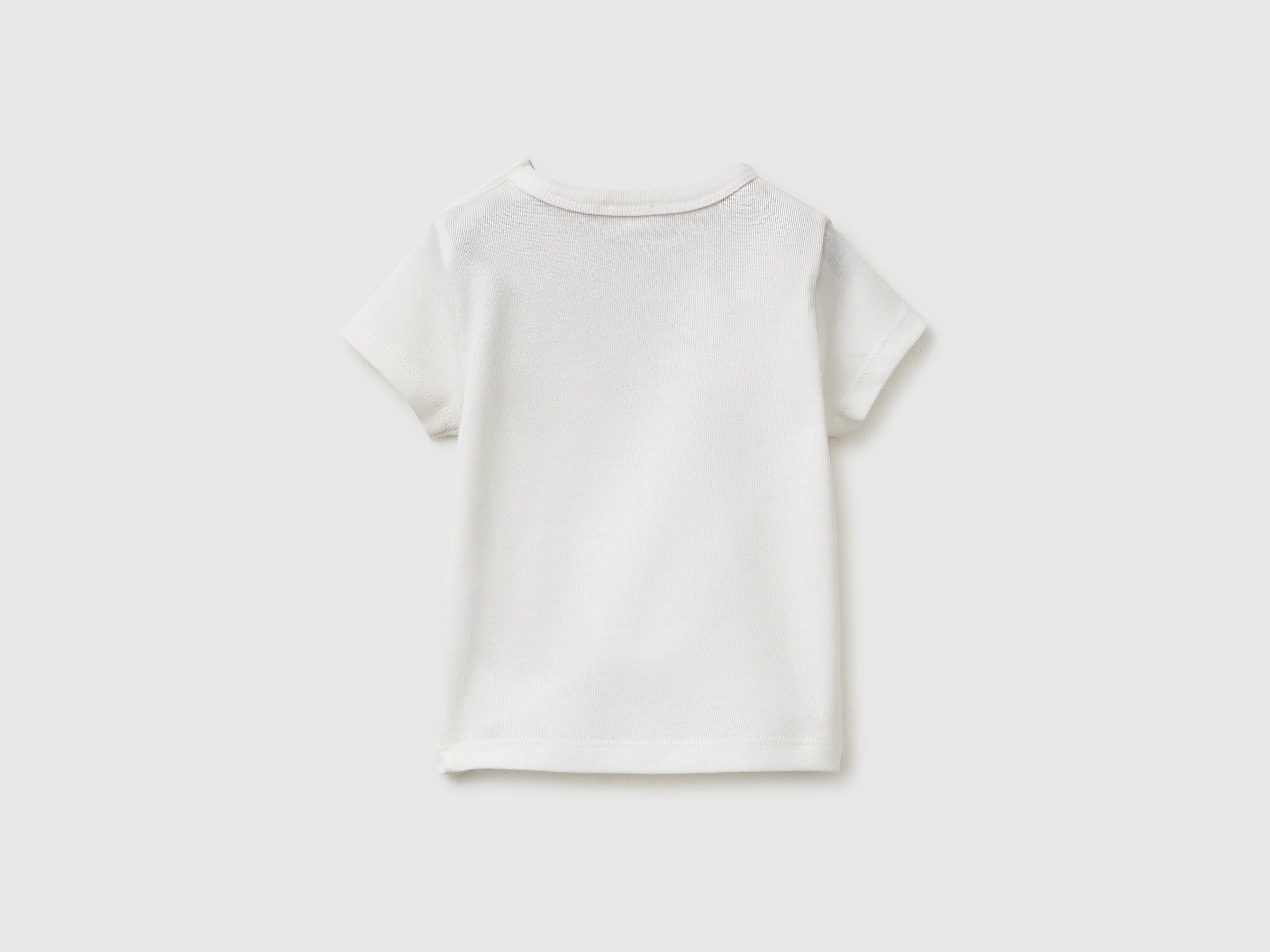 T-shirt com estampa logótipo em algodão orgânico - ucb_image_BS