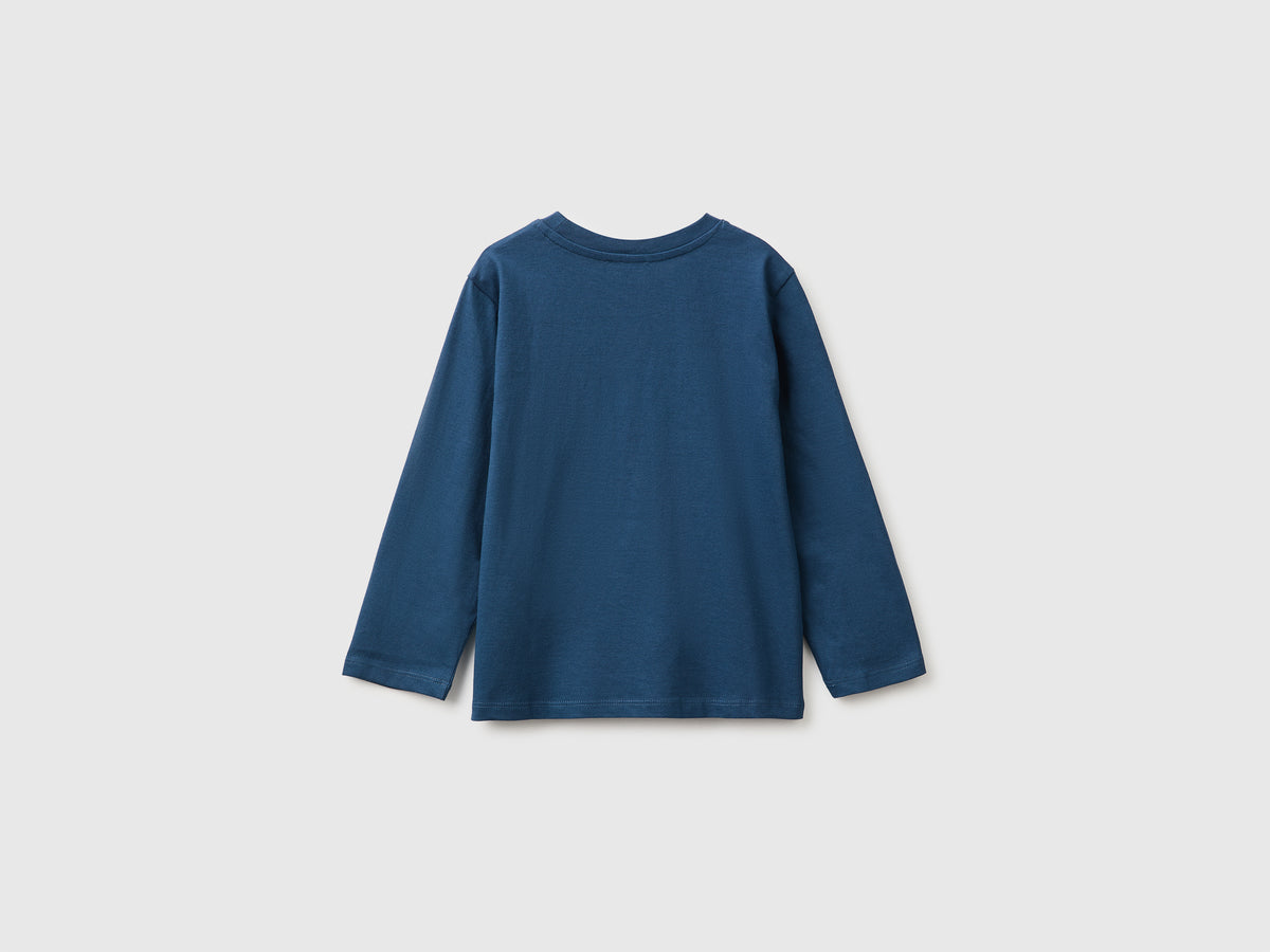 T-shirt com estampa e bordado - ucb_image_BS