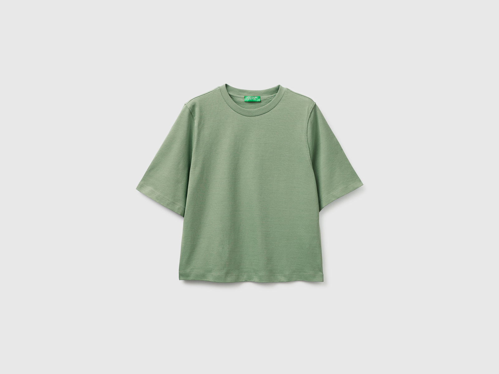 100% cotton boxy fit t-shirt - ucb_image_FS