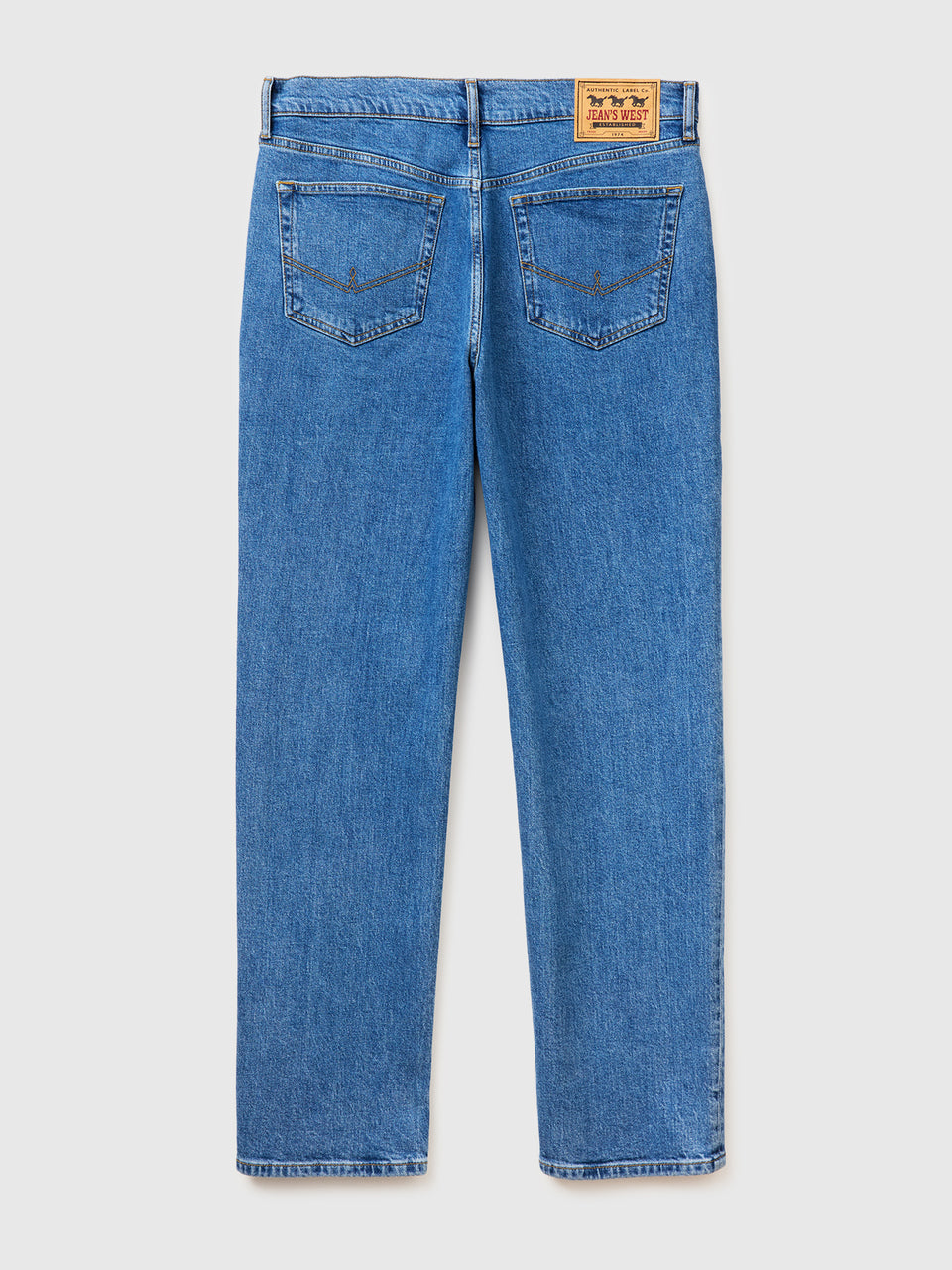Medium blue wash bootcut jeans - ucb_image_BS