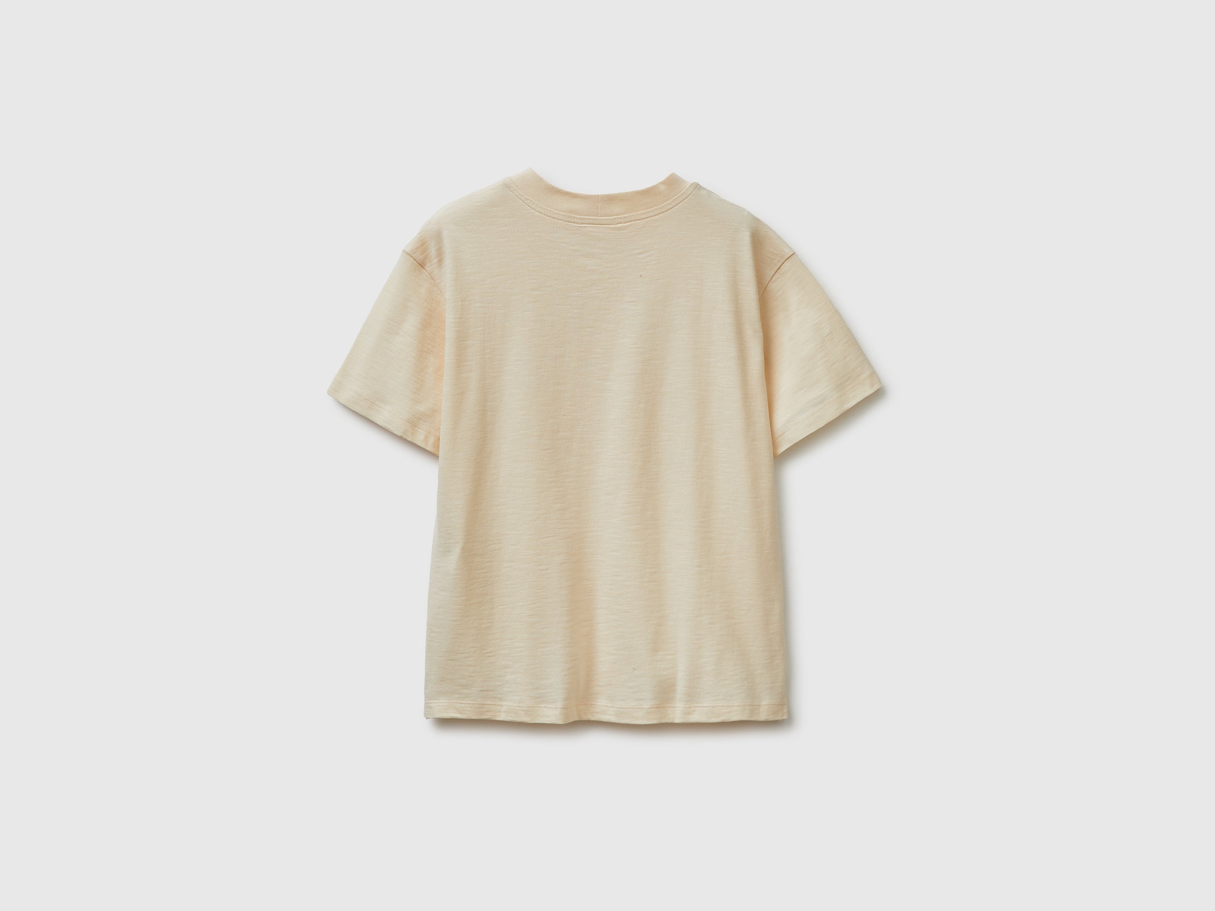 Crew neck t-shirt in lightweight cotton - ucb_image_BS