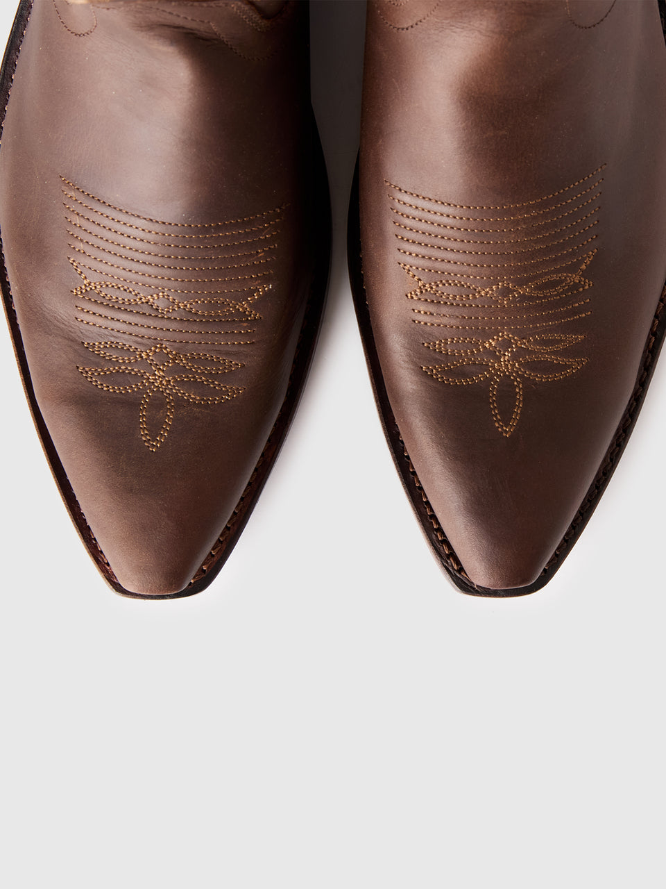 Brown Texan high boots - ucb_image_BS