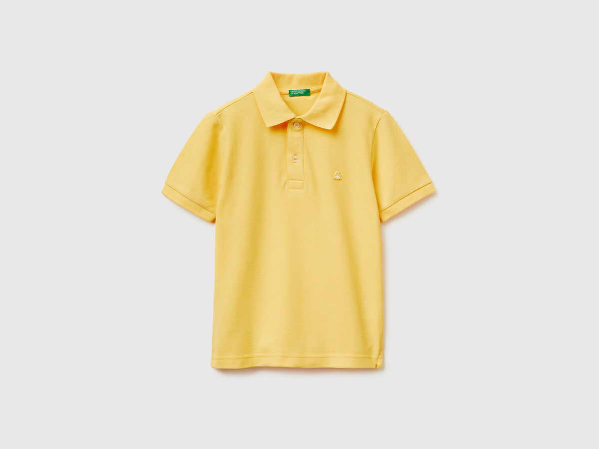 Slim fit polo in pure cotton - ucb_image_FS
