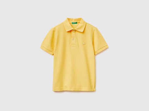 Slim fit polo in pure cotton - ucb_image_FS