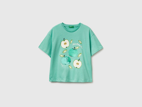 T-shirt com estampa e lantejoulas - ucb_image_FS