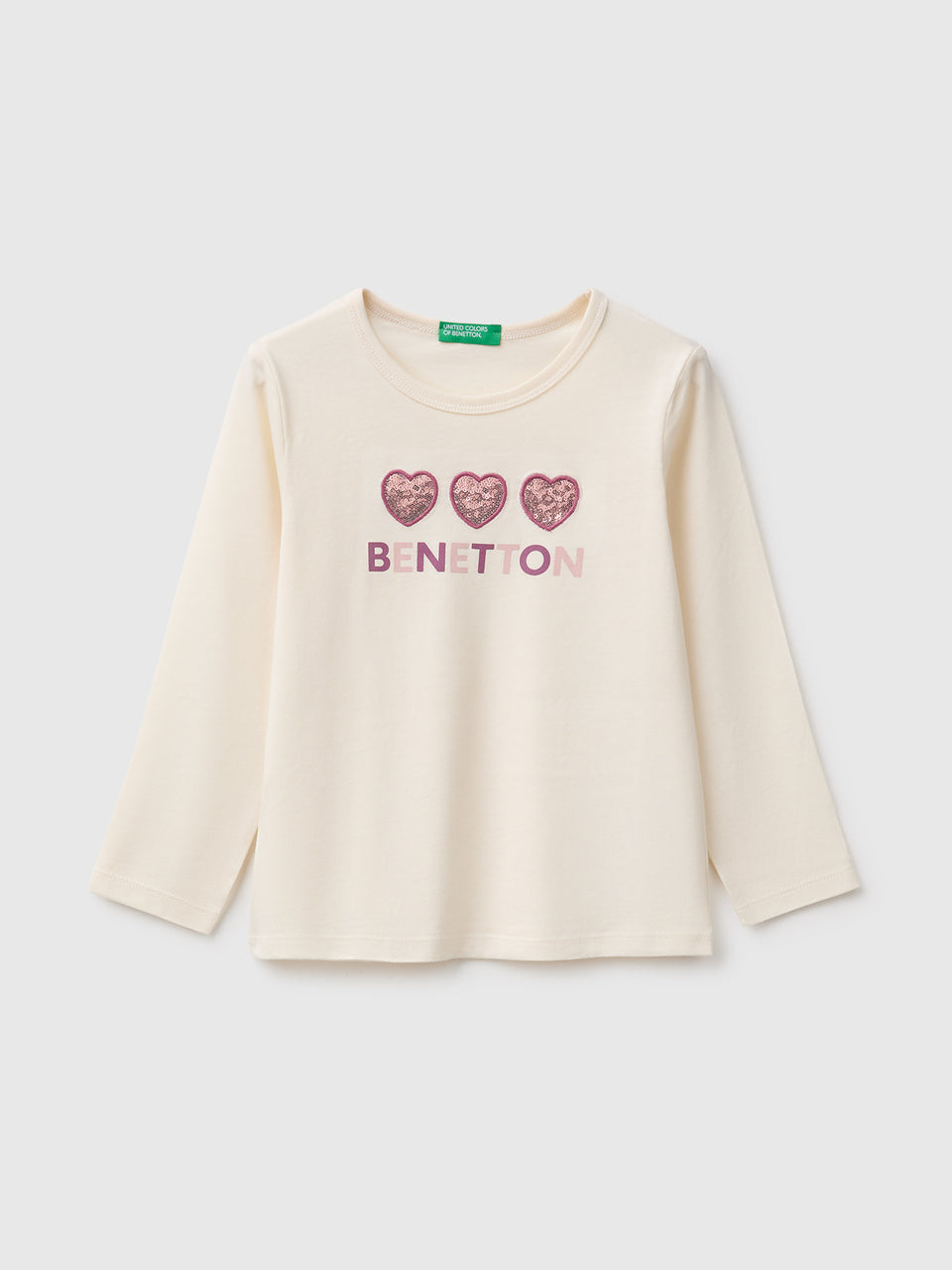 T-shirt com estampa e lantejoulas - ucb_image_FS