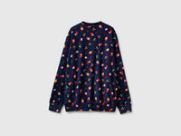 T-shirt em tecido polar com estampa natalina - ucb_image_BS