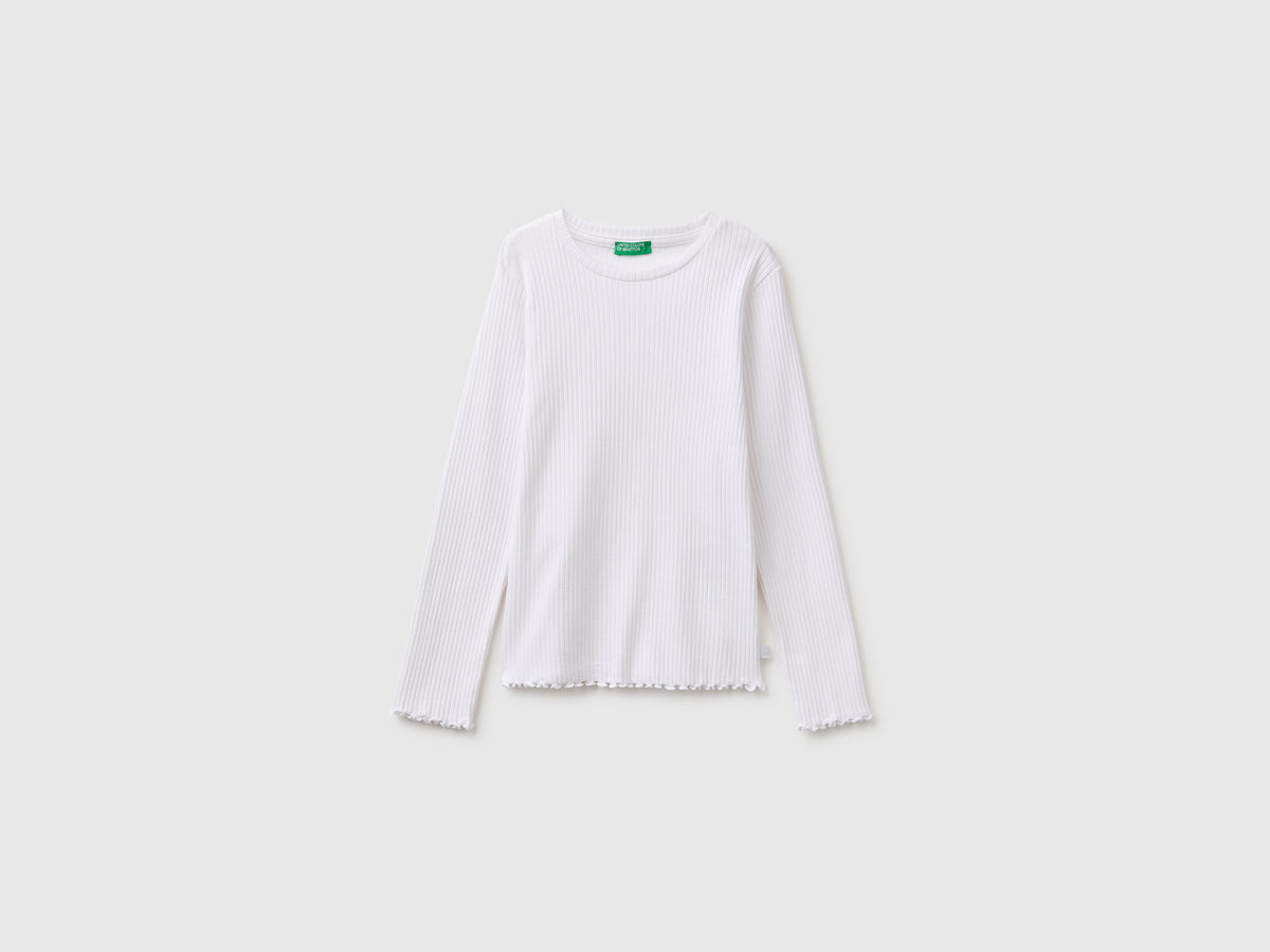 T-shirt canelada em algodão orgânico stretch - ucb_image_FS