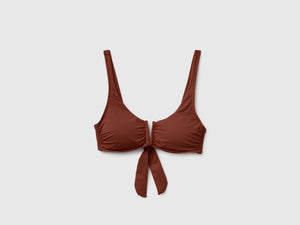 Soutien-gorge de plage à motif en V