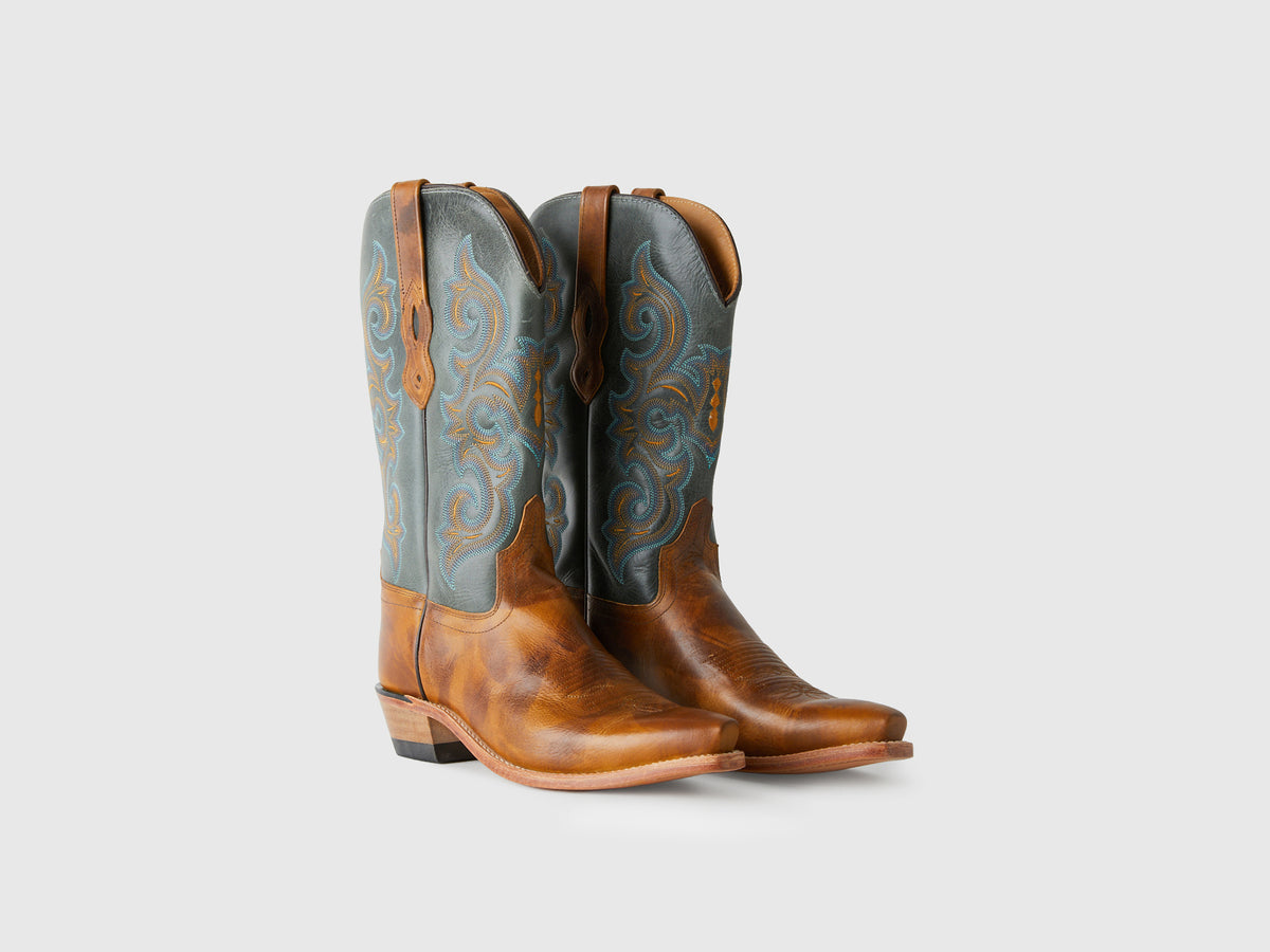 Botas texanas altas bicolor - ucb_image_FS
