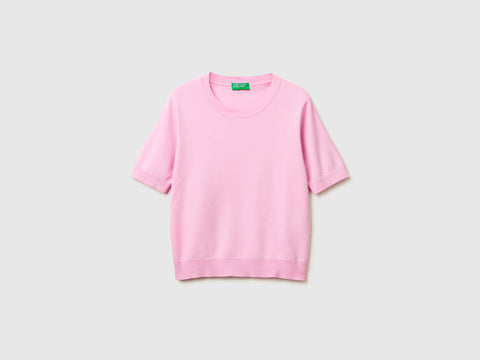 Pink short sleeve sweater - ucb_image_FS