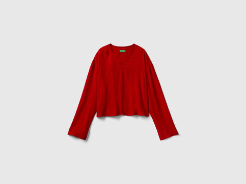 Blusa com decote em V - ucb_image_FS