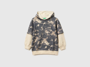 sweat-shirt imprimé oversize