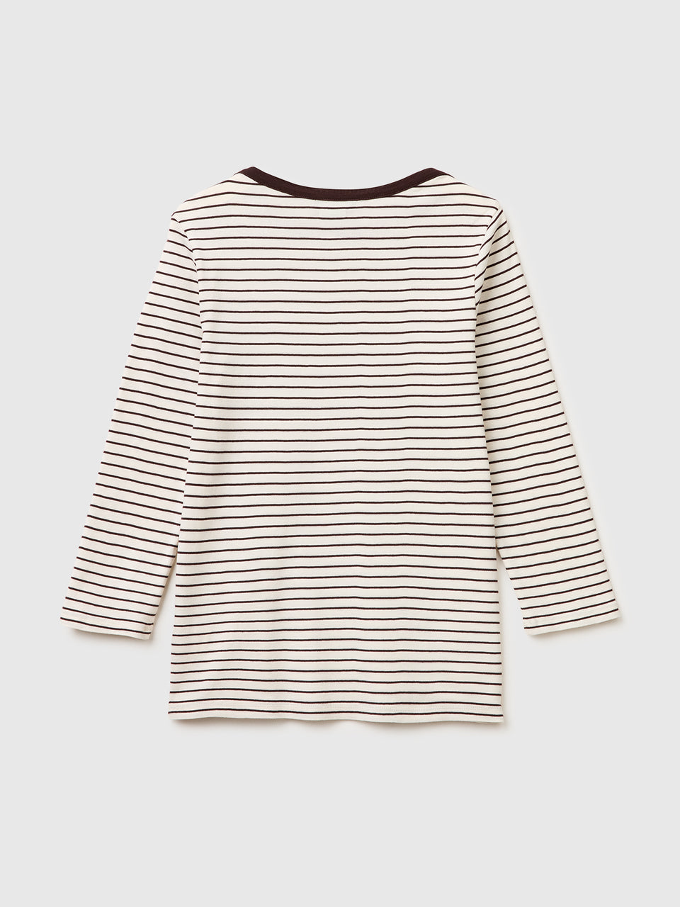 Striped t-shirt with boat neck - ucb_image_BS