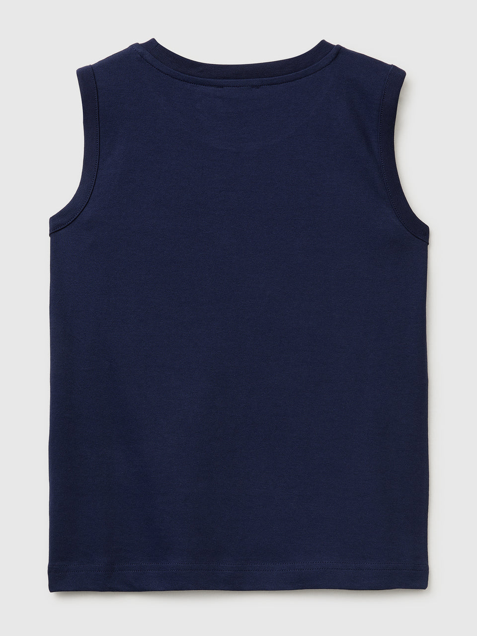 Organic cotton tank top with logo print - ucb_image_BS