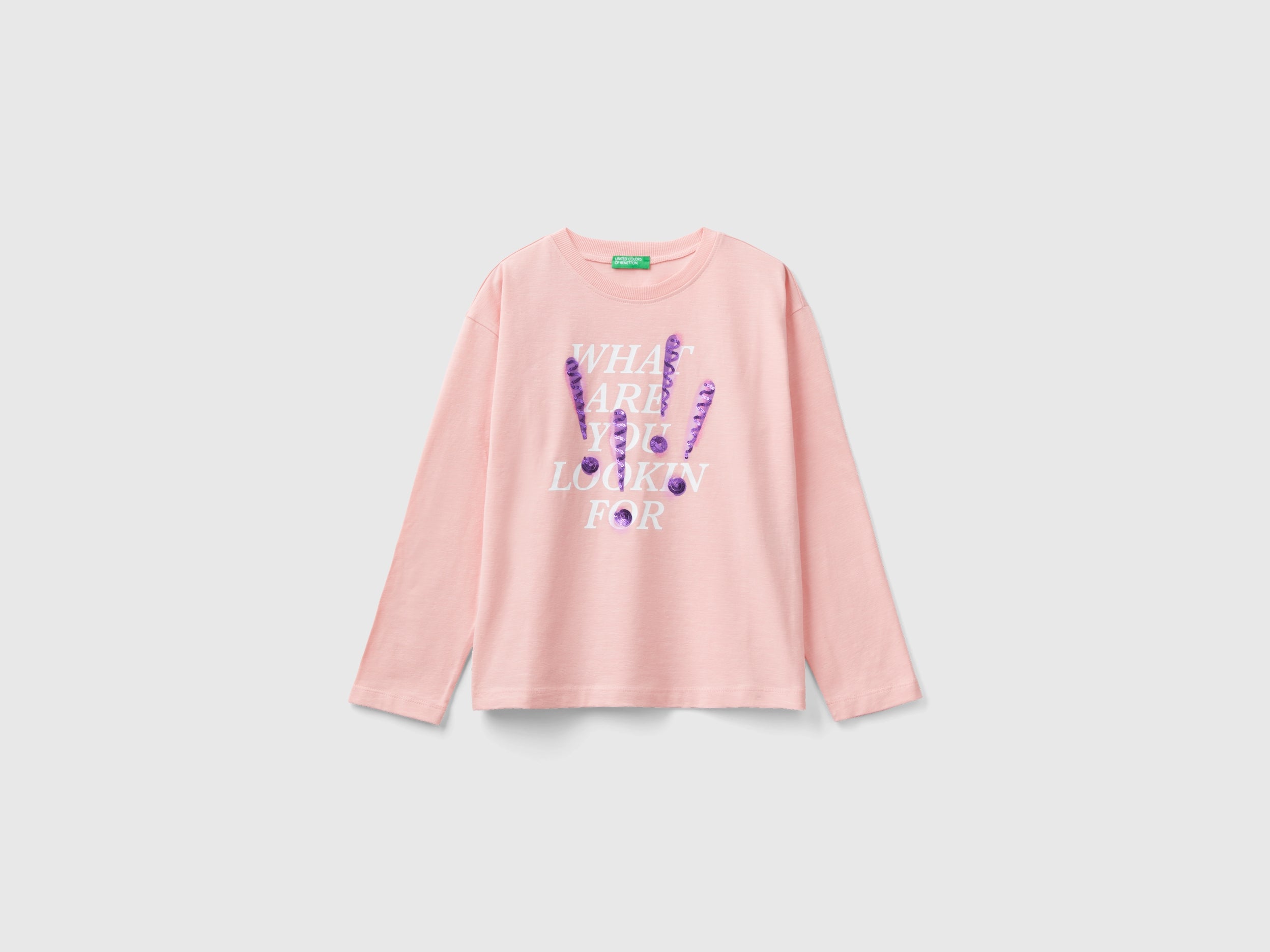 T-shirt com estampa e lantejoulas - ucb_image_FS