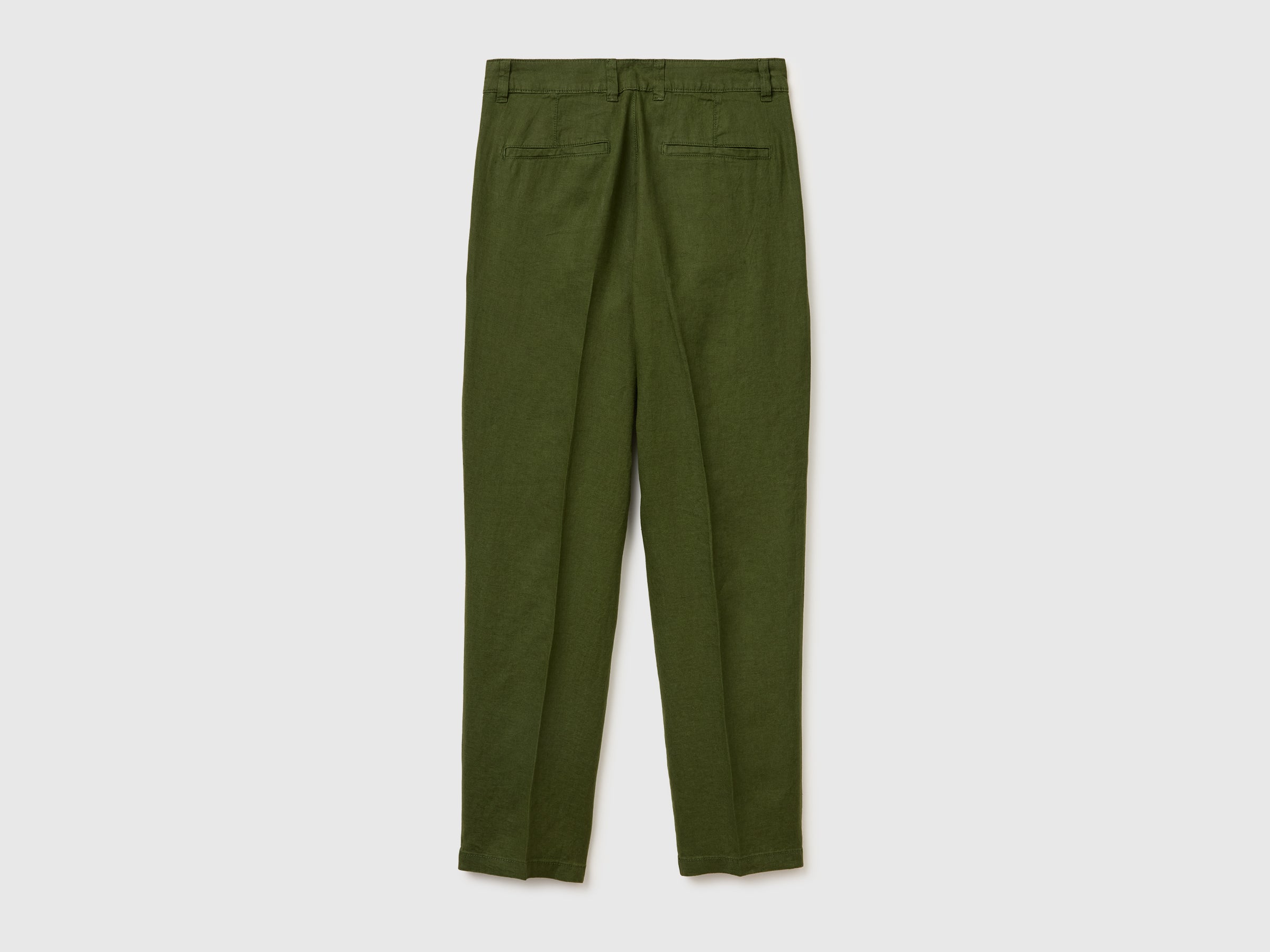 Chinos straight em puro linho - ucb_image_BS