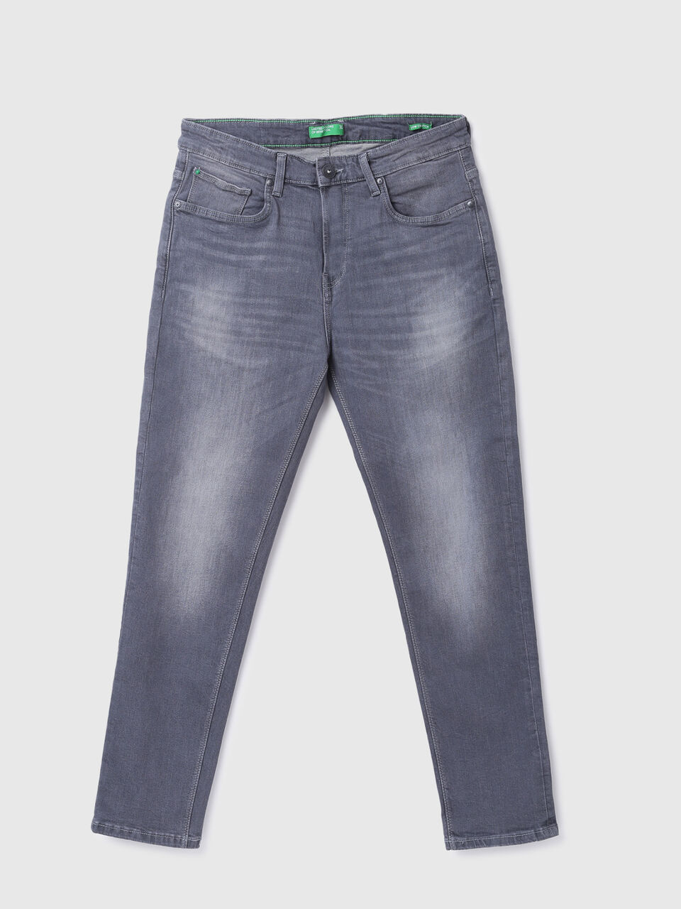 LOW CROTCH MID GRAY BOOMERANG JEANS image number 1