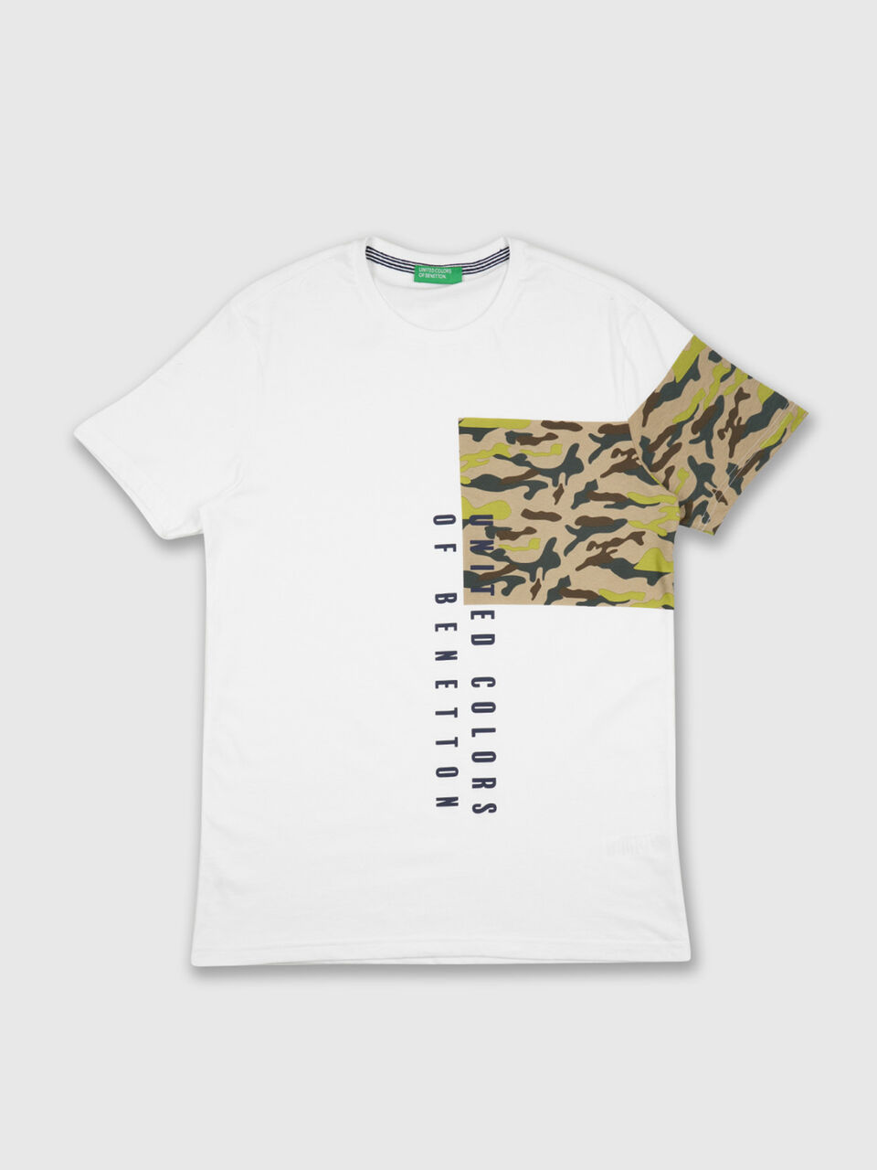 Short Sleeve Printed Round Neck T-Shirt image number 1