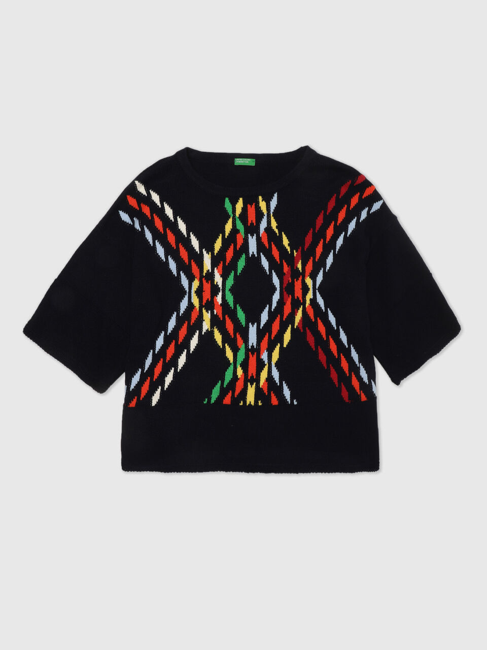 CRISSCROSS MULTI COLOUR PLCMT JAQ TRICOT image number 1