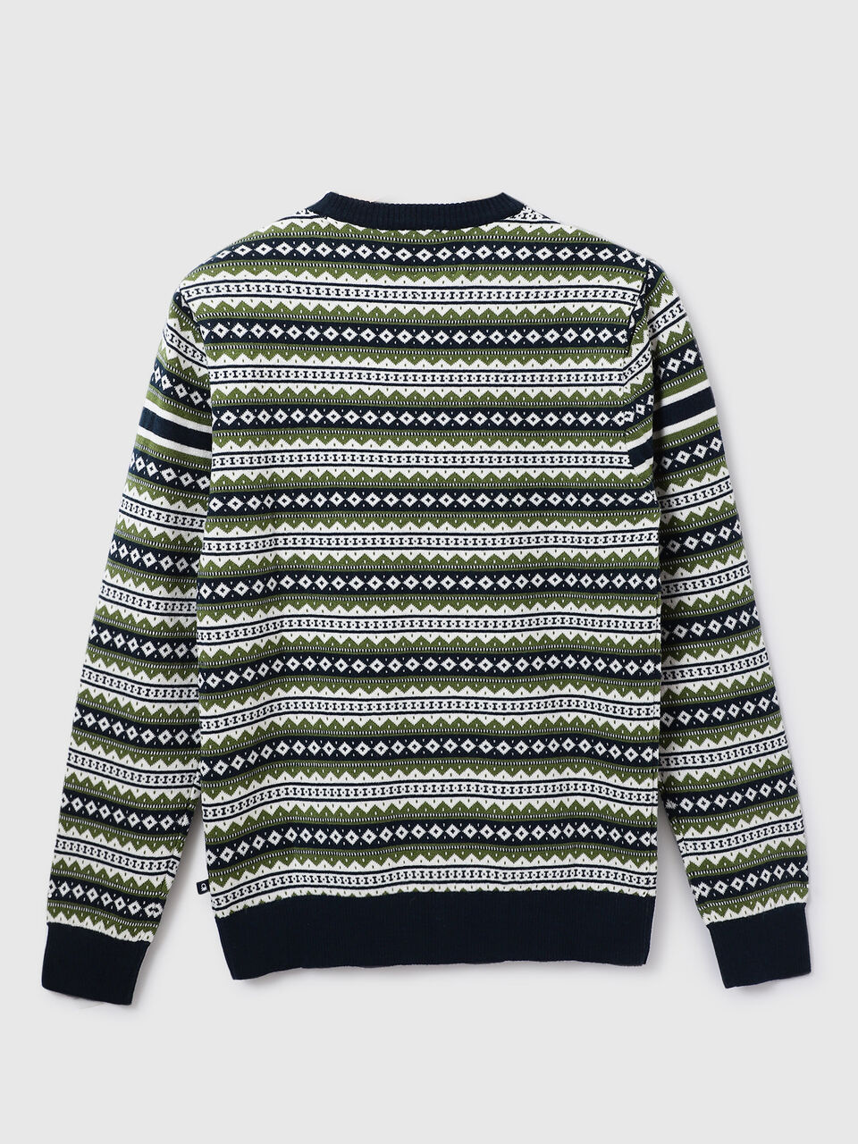 ACROWOOL FAIR ISLE SWEATER image number null