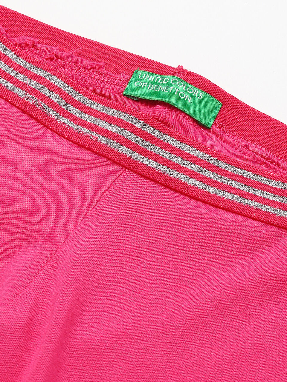 Solid Legging With Lurex Waist Band image number null