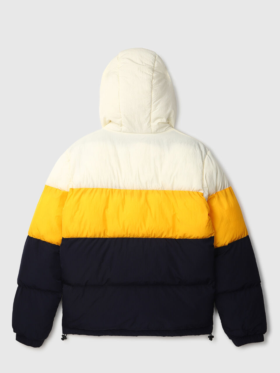 COLOR BLOCK HEAVY PUFFER JACKET image number 2