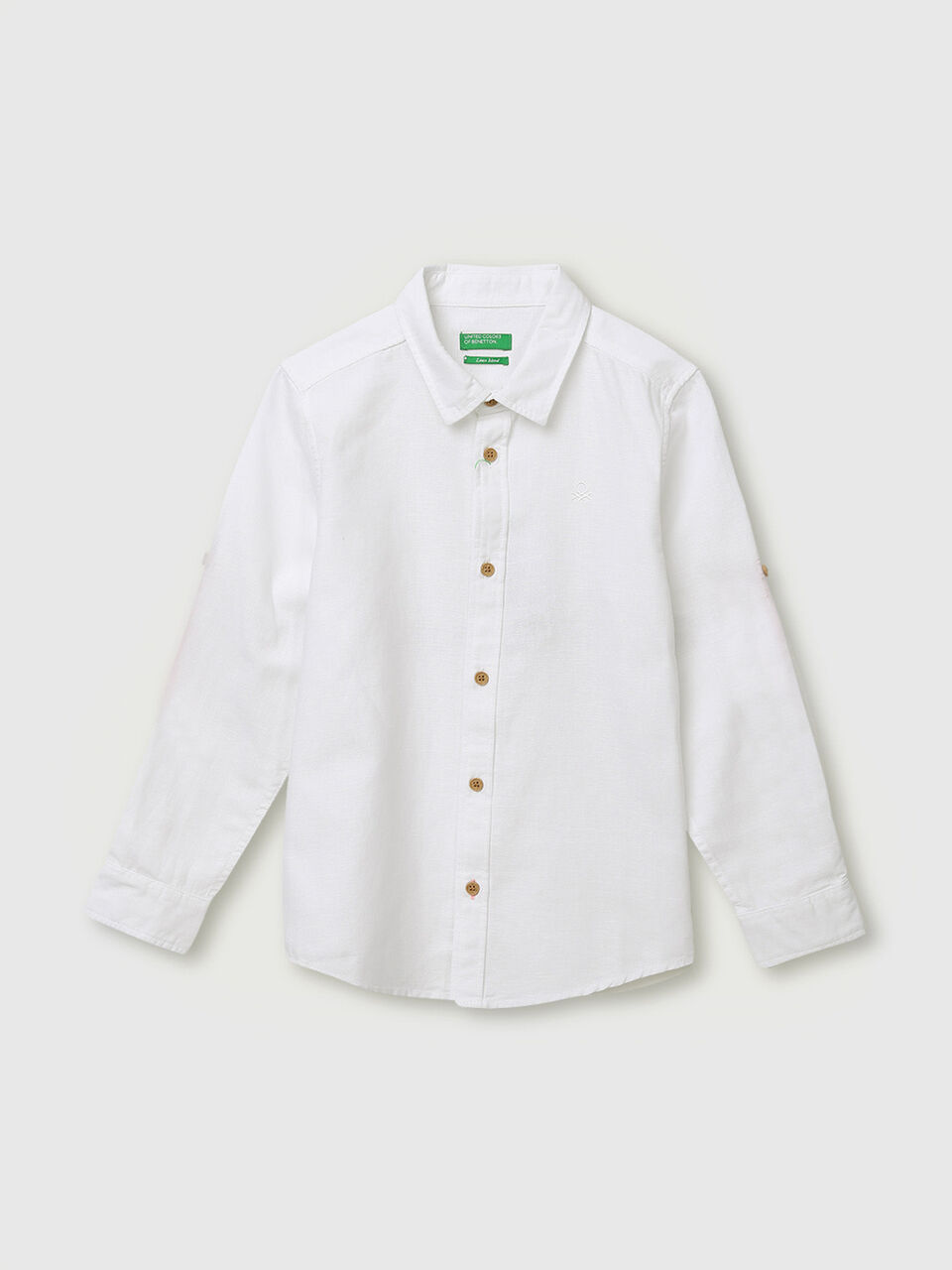 Long Sleeve Linen Shirt image number 1