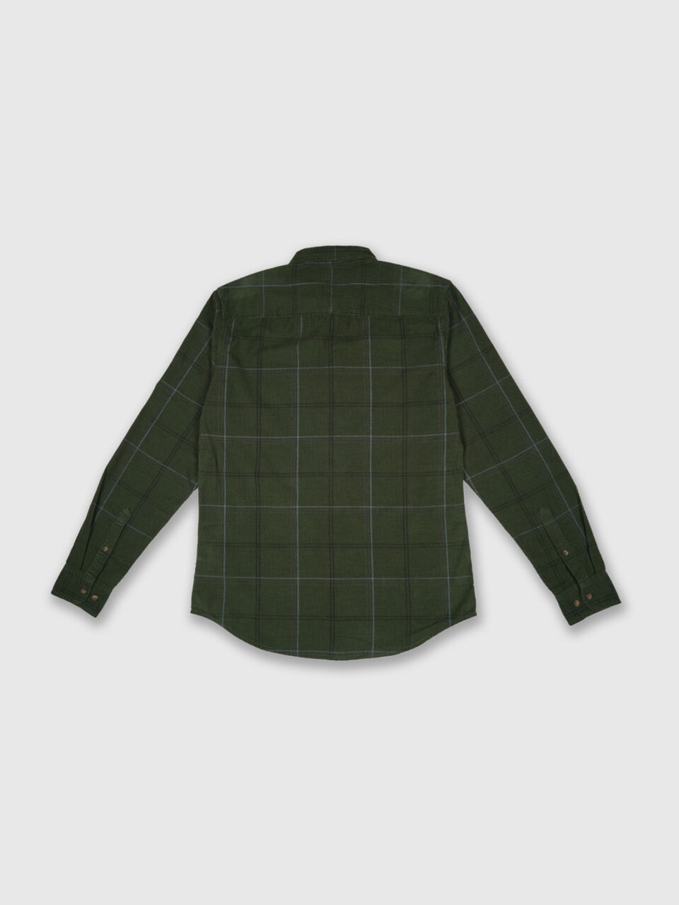 Fill Sleeve Corduroy Check Shirt image number 2