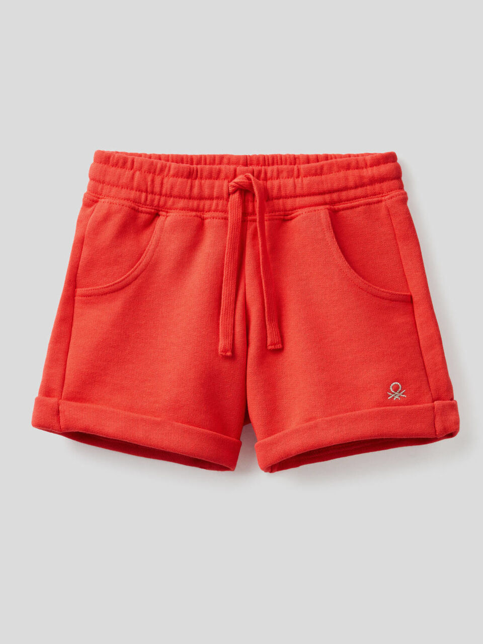 Shorts aus Sweatstoff in reiner Baumwolle image number 1