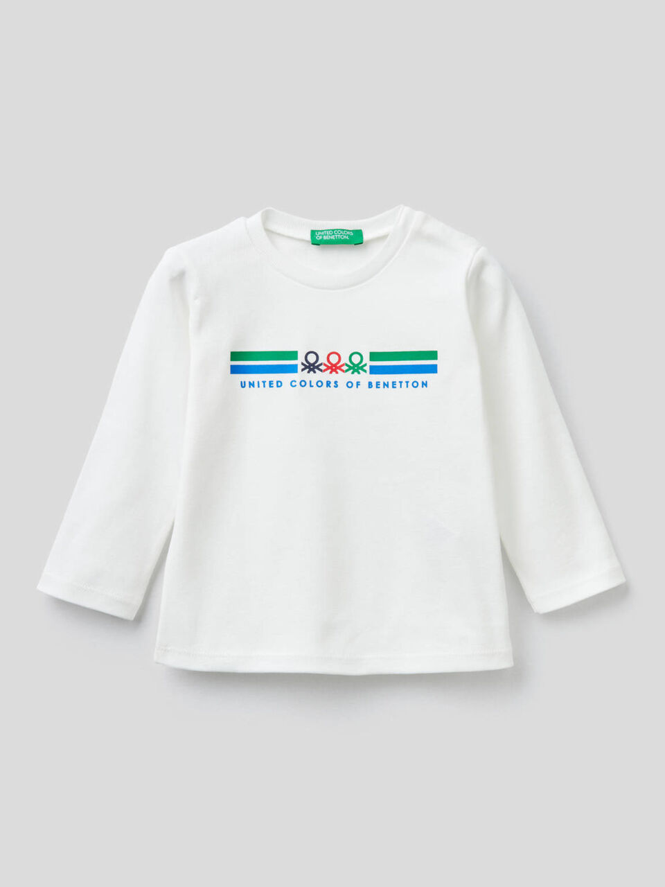 T-shirt manches longues en coton bio image number 1