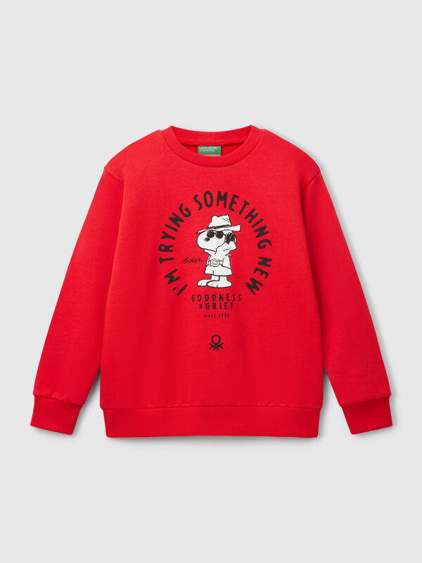 Snoopy ©Peanuts sweatshirt in cotton Junior Boy