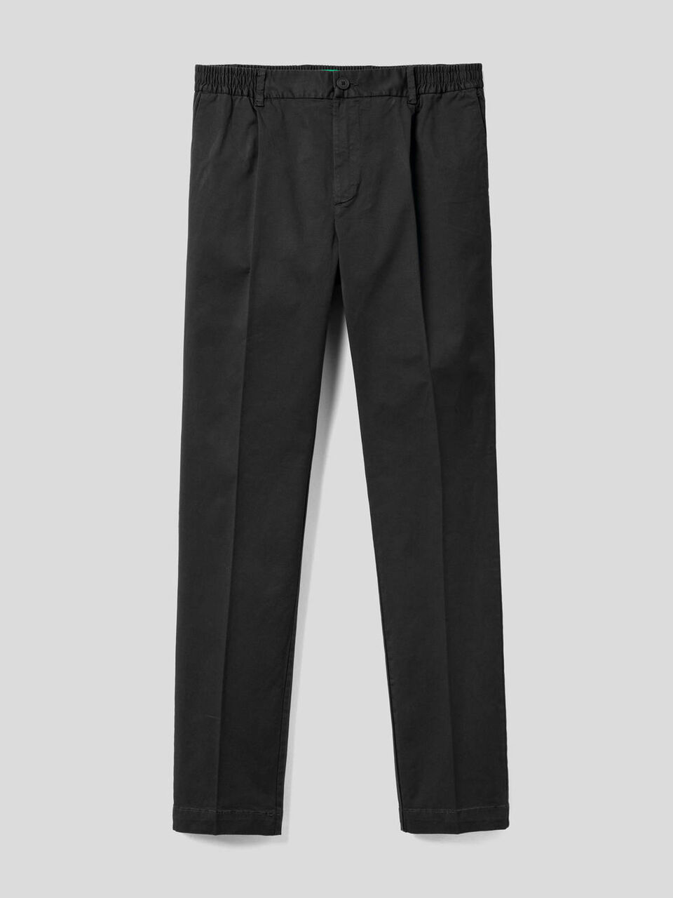 Trousers with elastic waist image number 1