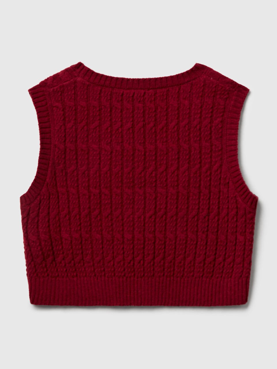 SLEEVELESS SWEATER Mädchen image number null