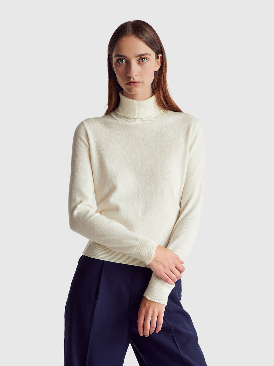 TURTLE NECK SWEATER Women image number null