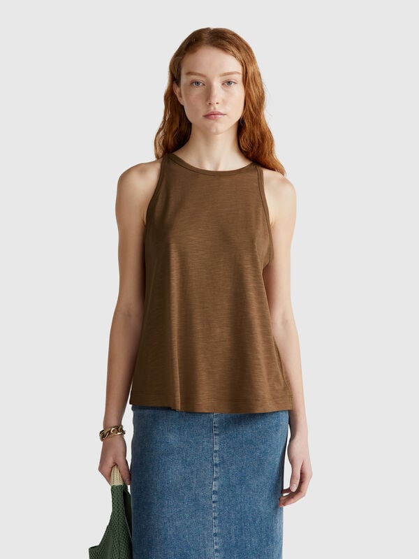 Neckholder-Tanktop Damen