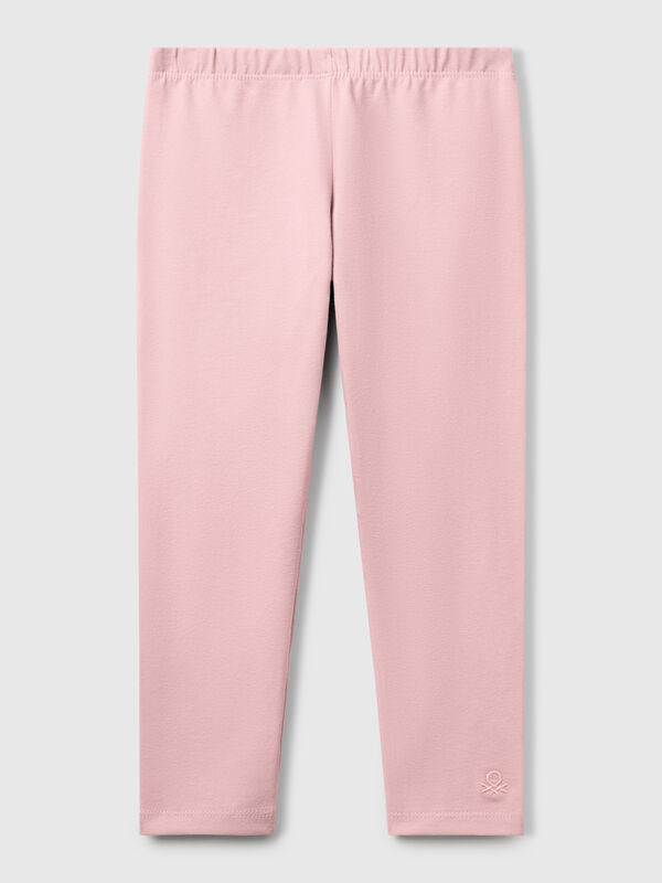 Leggings aus Stretch-Baumwolle Mädchen