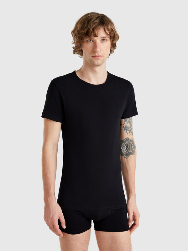 T-Shirt aus Stretch-Bio-Baumwolle Herren