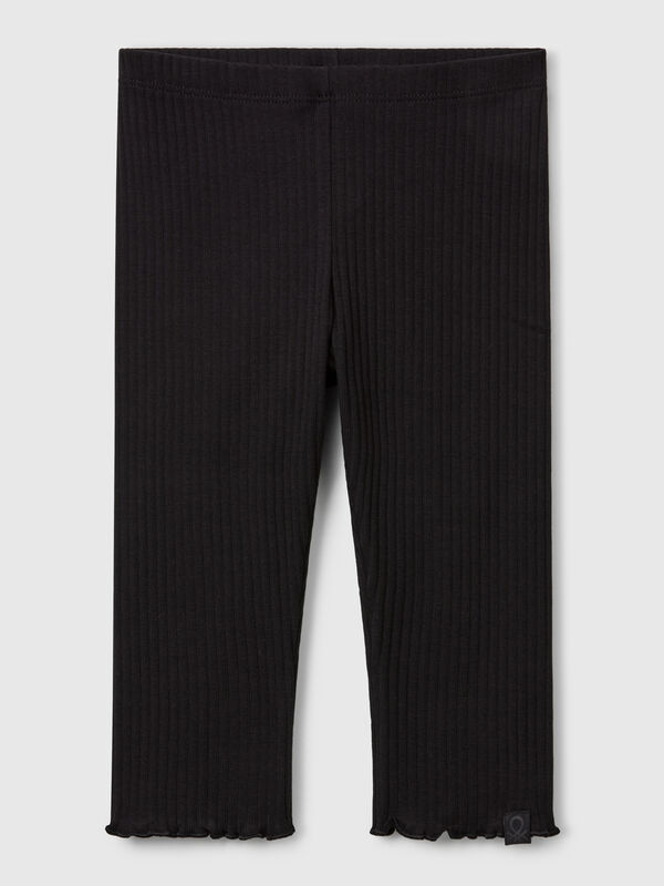 Stretch cotton leggings Junior Girl