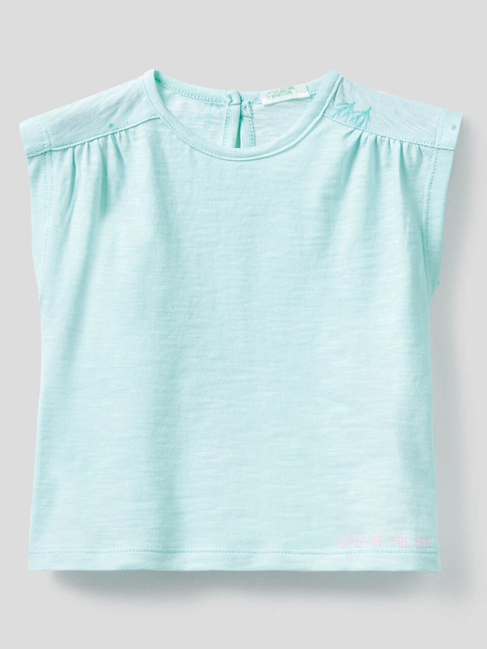 T-shirt with print on the back image number 1