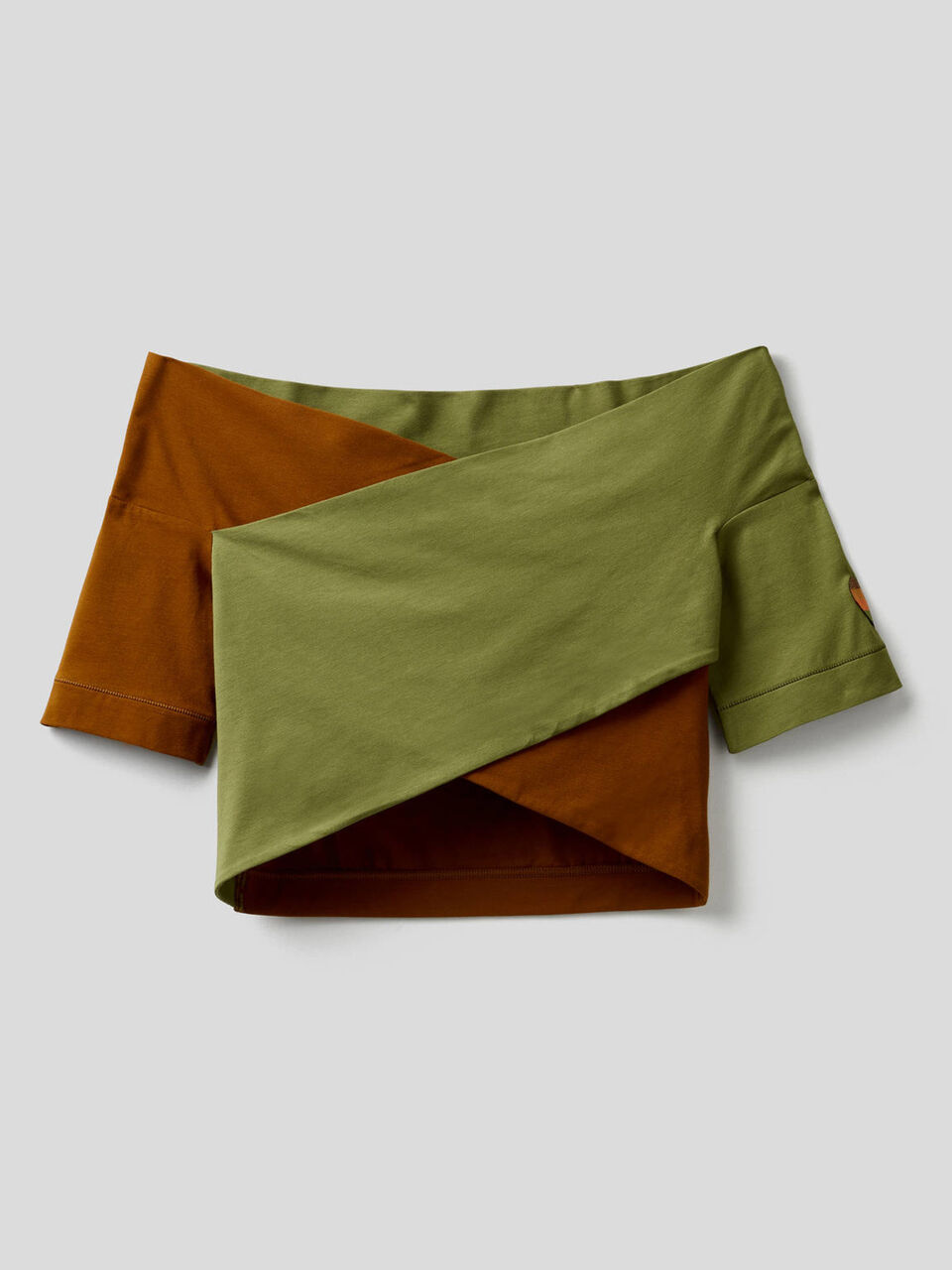 Top court en coton stretch Femme image number null