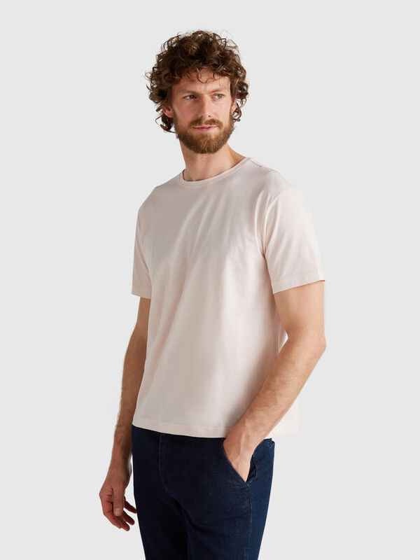 Leichtes Jersey-T-Shirt Herren