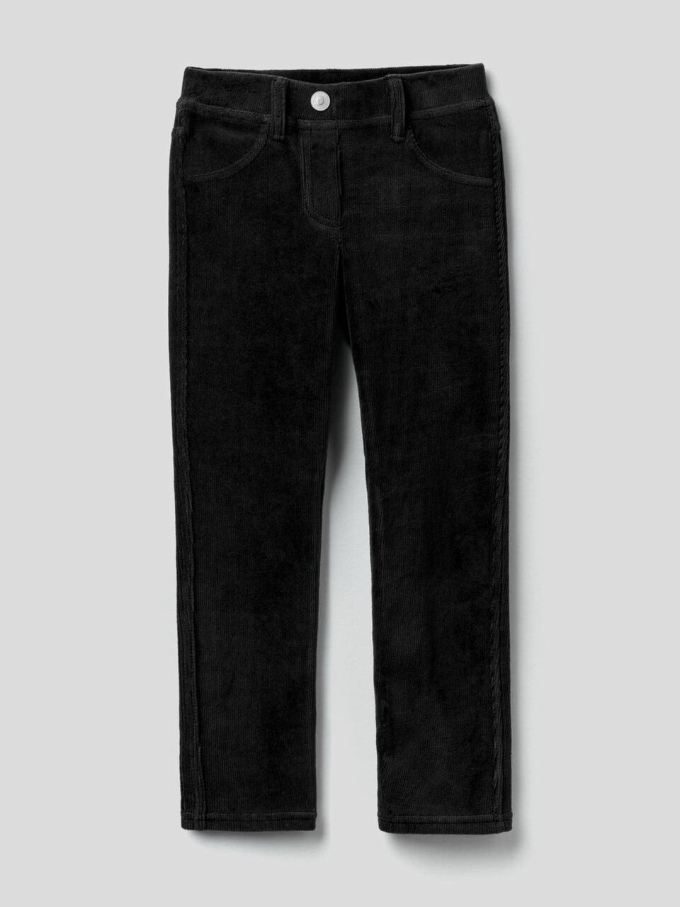 Super-Skinny-Hose aus Chenille image number 1