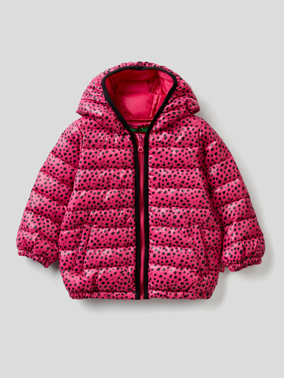 Jacke mit Kapuze und Musterprint image number 1